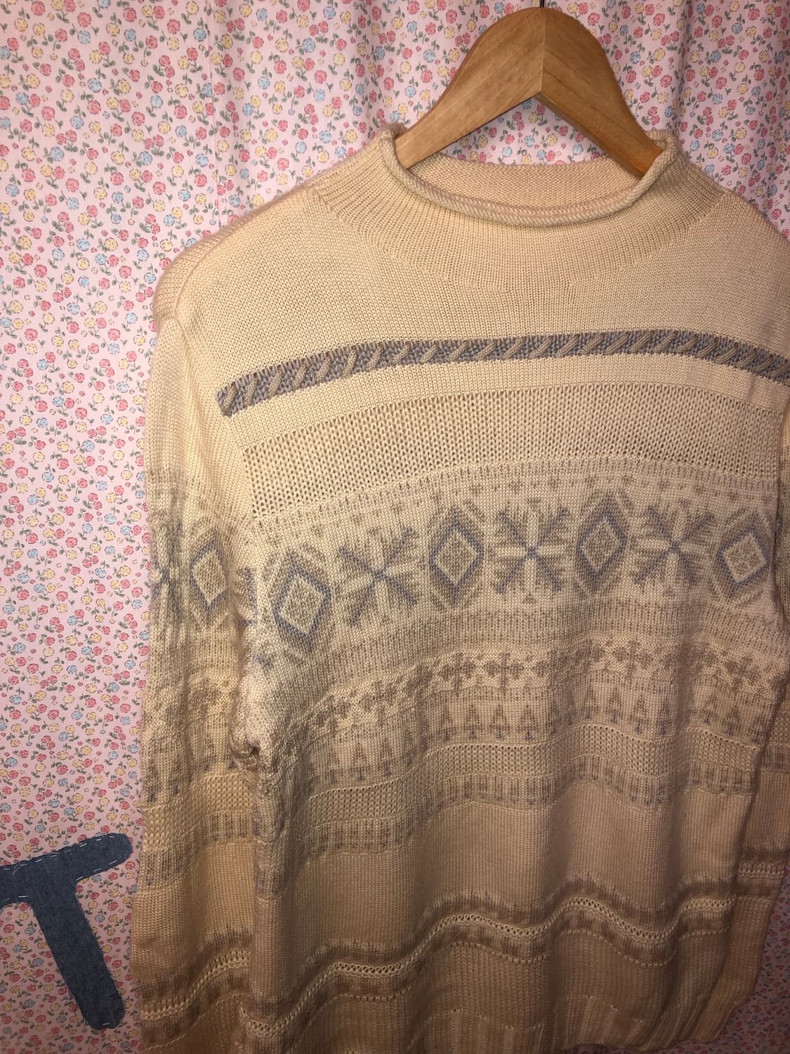 nordic roll up neck knit 상품이미지2