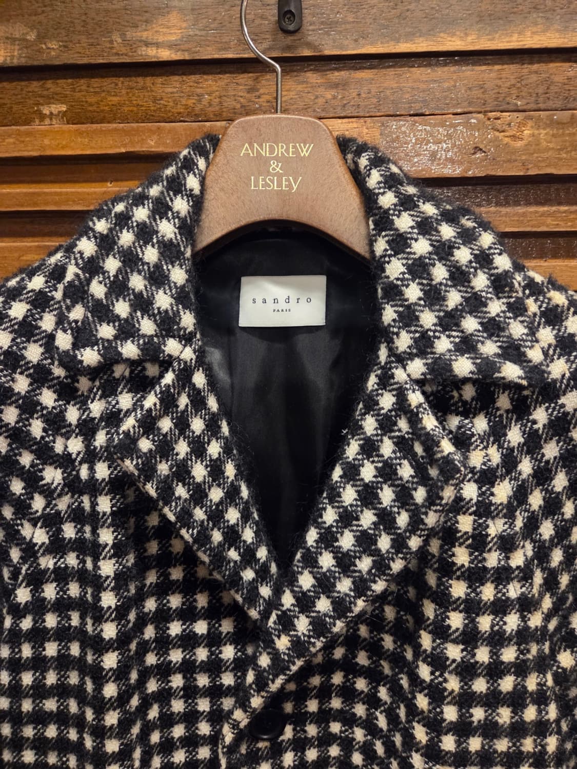 산드로 트위드코트 상품이미지2