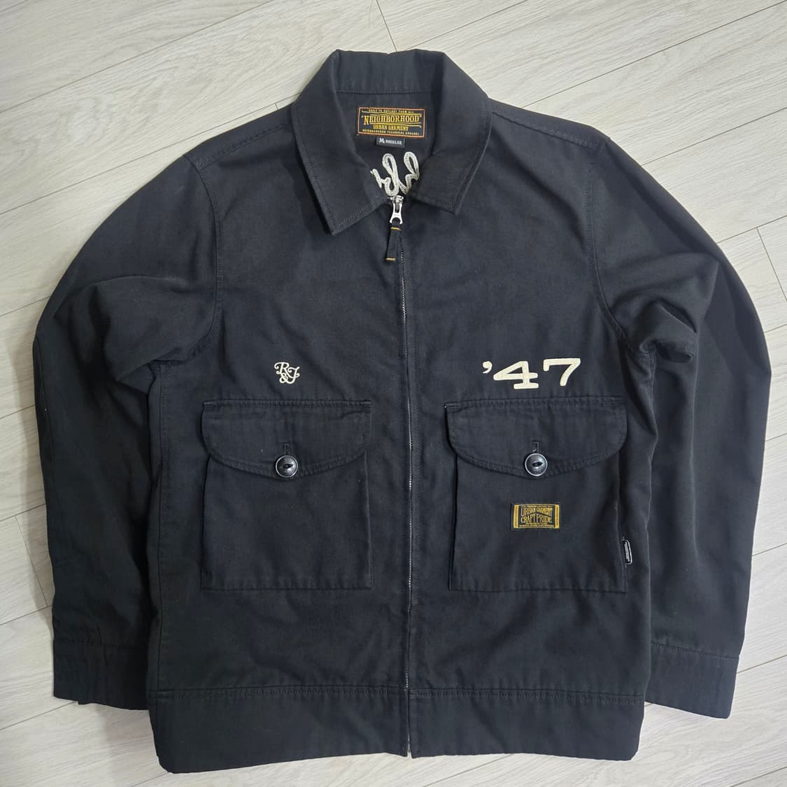 네이버후드 11ss 알로하걸 수베니어 드리즐러 자켓 상품이미지1