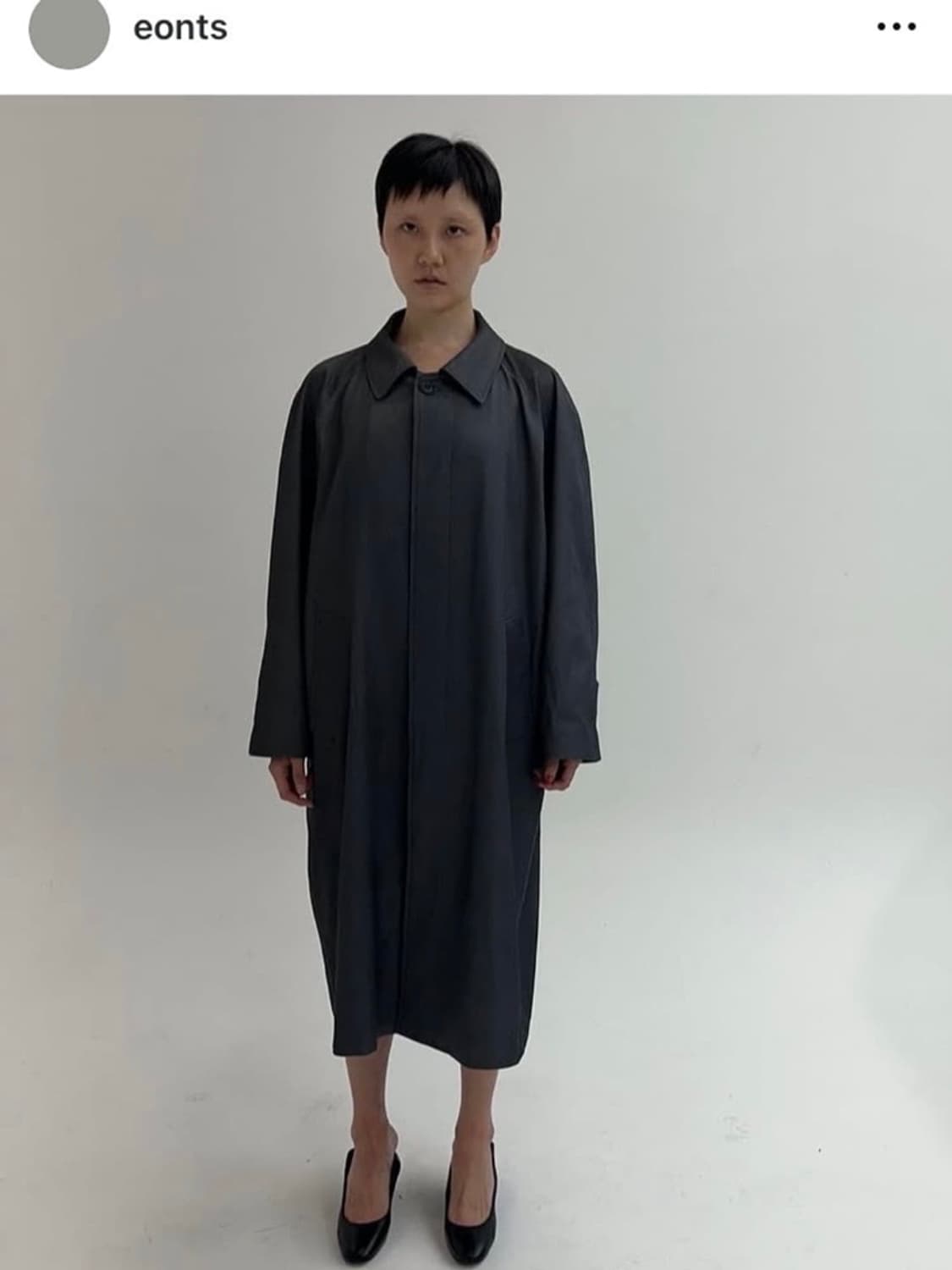 에옹쓰 올드 트렌치 코트 eonts old trench coat 상품이미지7