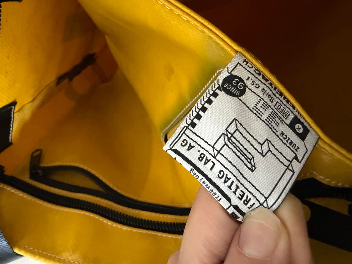 프라이탁 FREITAG F53 ZACH 토트백 옐로우 상품이미지7