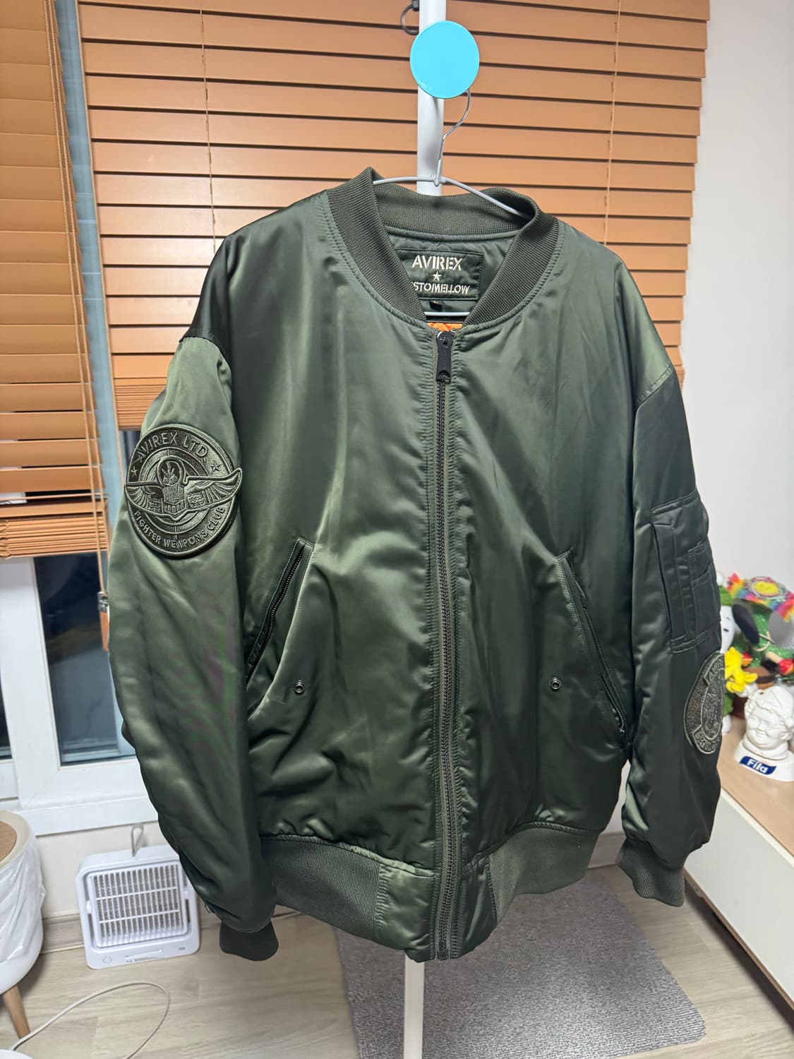 커스텀멜로우 아비렉스 ma-1 상품이미지1