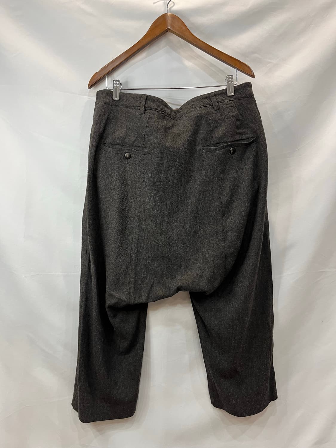 릭오웬스 메인라인 울 배기팬츠 M 상품이미지3