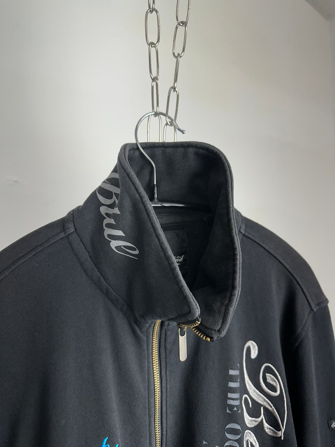 Beach Sound punk lettering zip up 상품이미지4