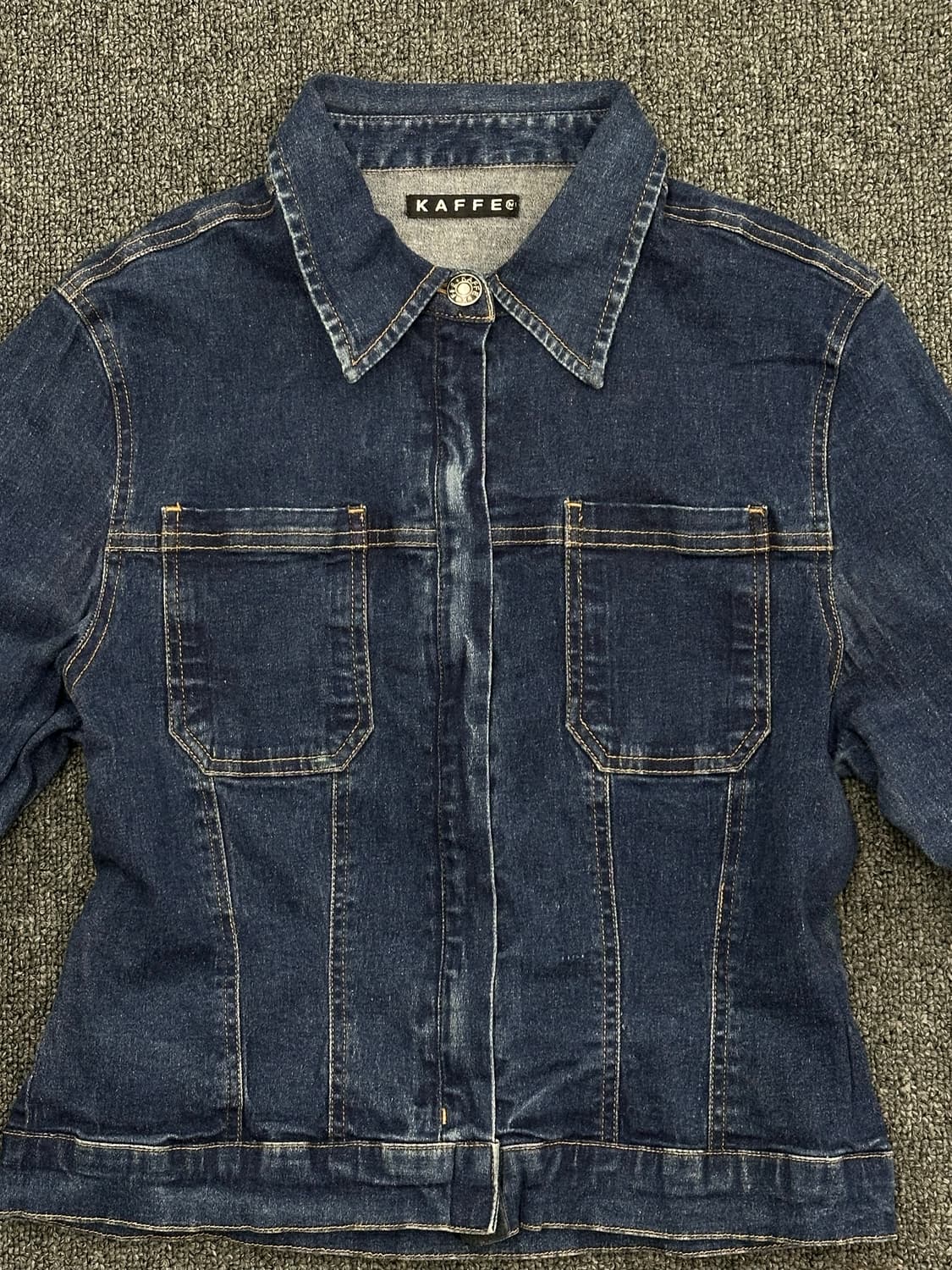 M)KAFFE 빈티지 여성 데님 자켓 상품이미지3