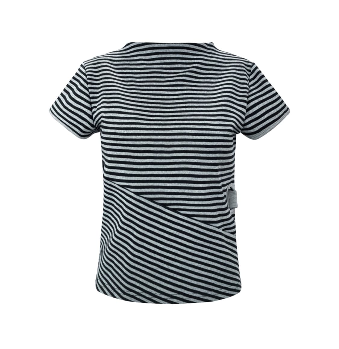 체메씨 ARC STRIPE TOP (BLACK) 상품이미지1