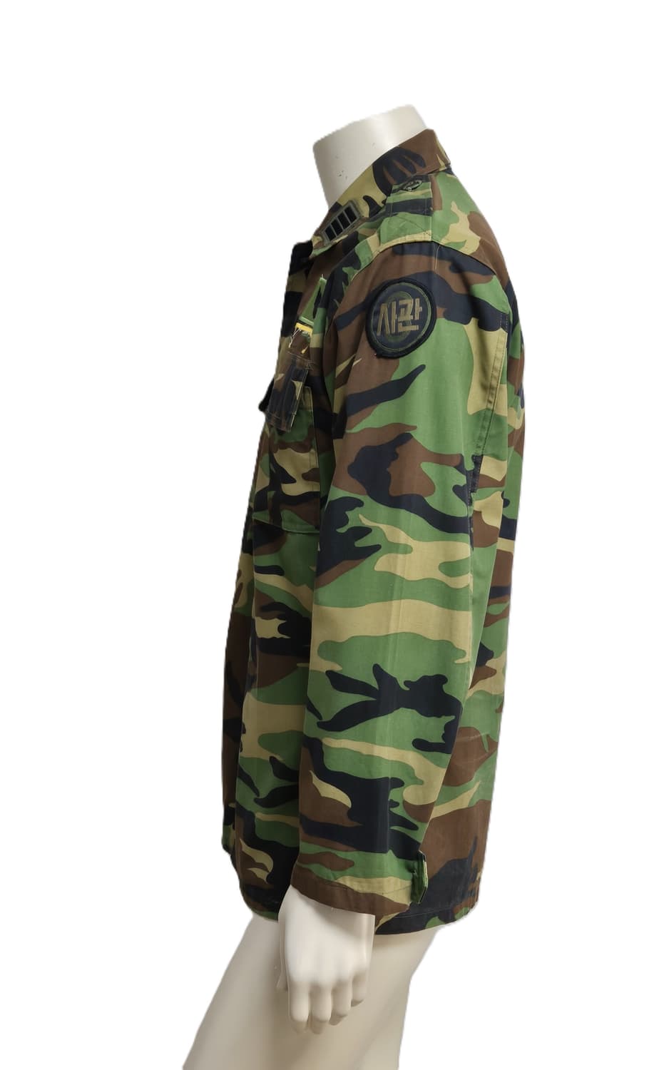 육군 구형 3사관학교 4학년 생도 후기형 동계 전투복 상의 자켓 (M) 상품이미지2