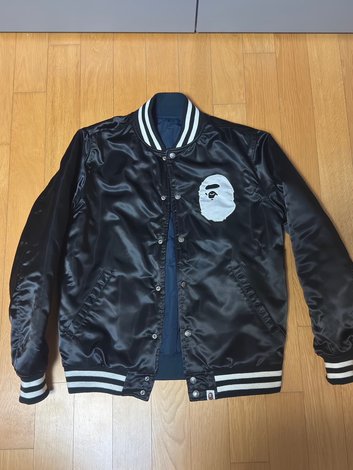 베이프 리버시블 바시티 자켓 상품이미지2