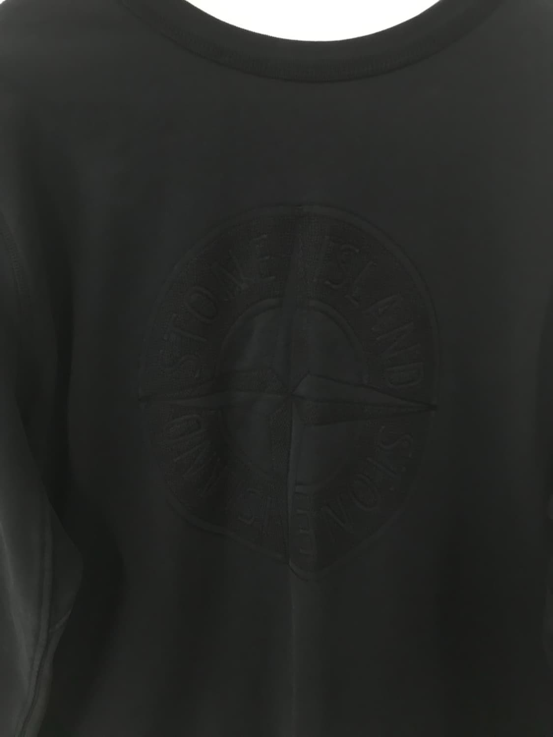 스톤아일랜드 블랙 리버시블 맨투맨 상품이미지6