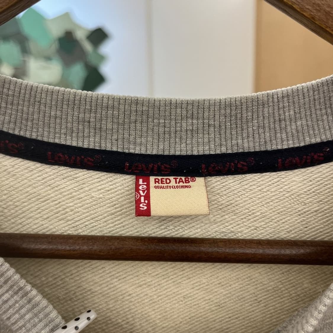 리바이스 올드스쿨 레트로 스트릿 키치로고 맨투맨 160 C10700 상품이미지5