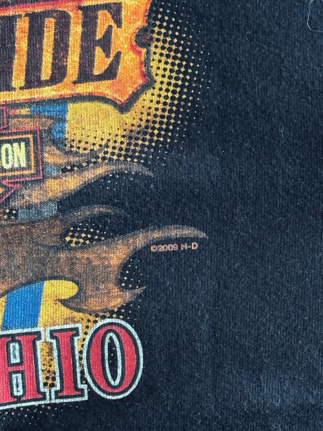 [XL] 90s-00s 빈티지 할리데이비슨 live ride 티셔츠 상품이미지5