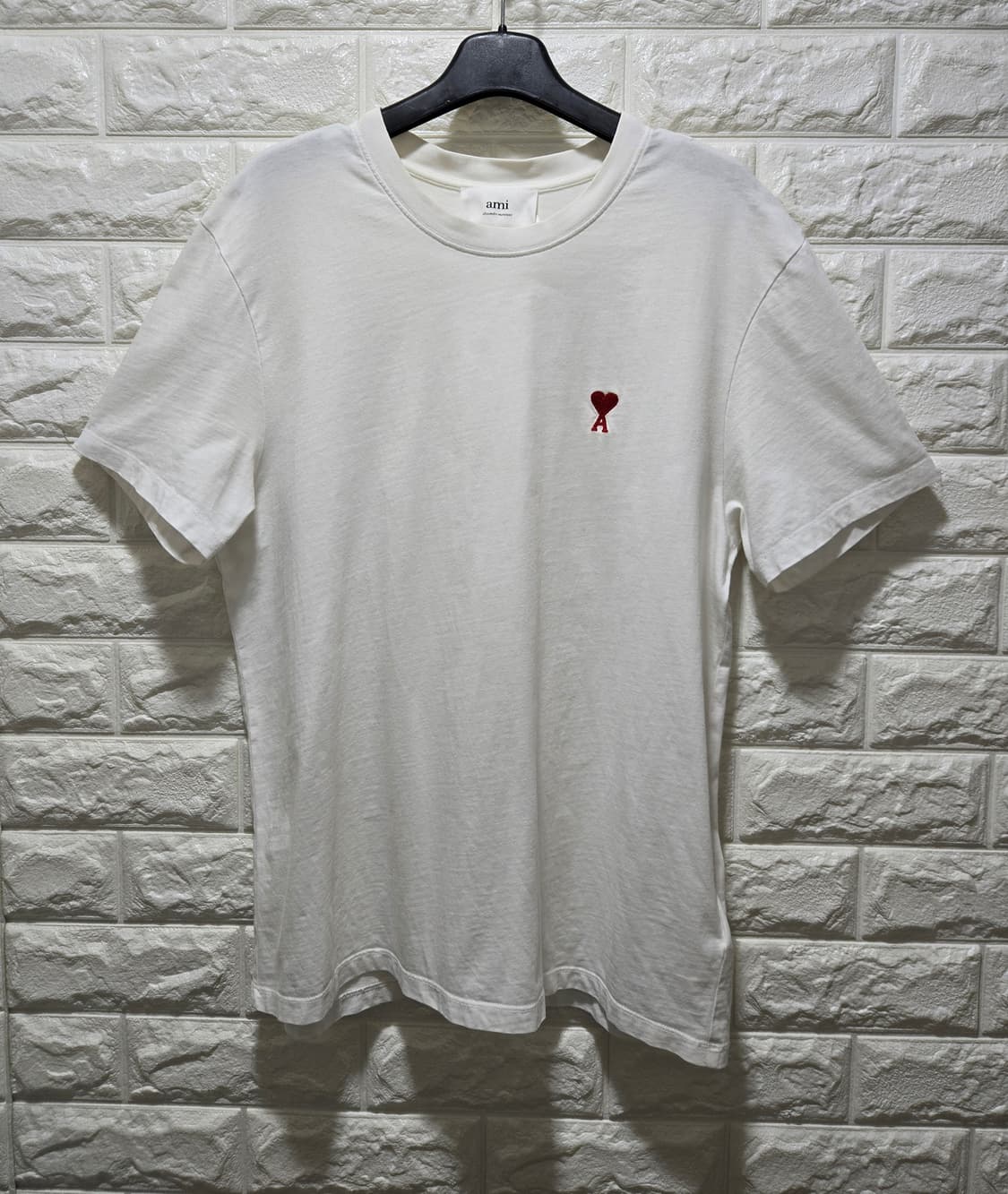 아미 스몰 자수로고 반팔티 M 상품이미지1