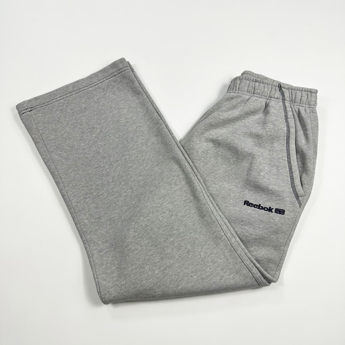 리복 클래식 올드스쿨 와이드 스웻팬츠 그레이 M 상품이미지1
