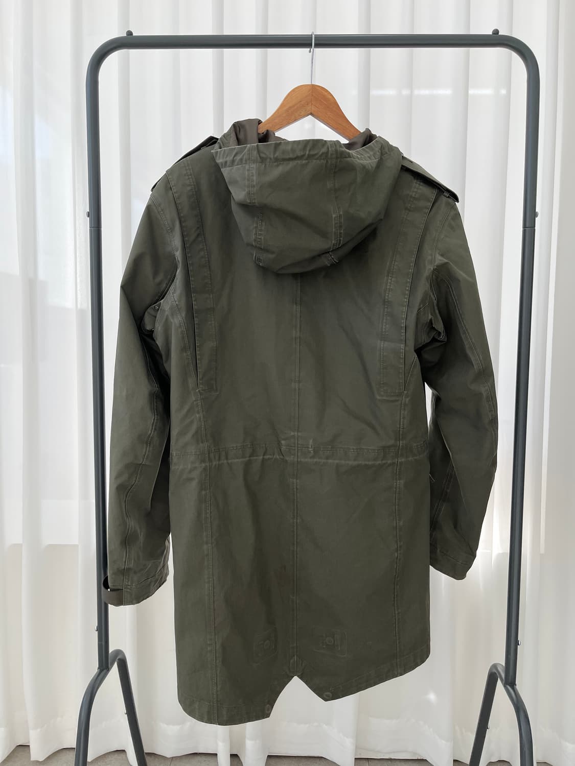 제냐 스포츠 3L-COTTON 야상 점퍼  카키 상품이미지2