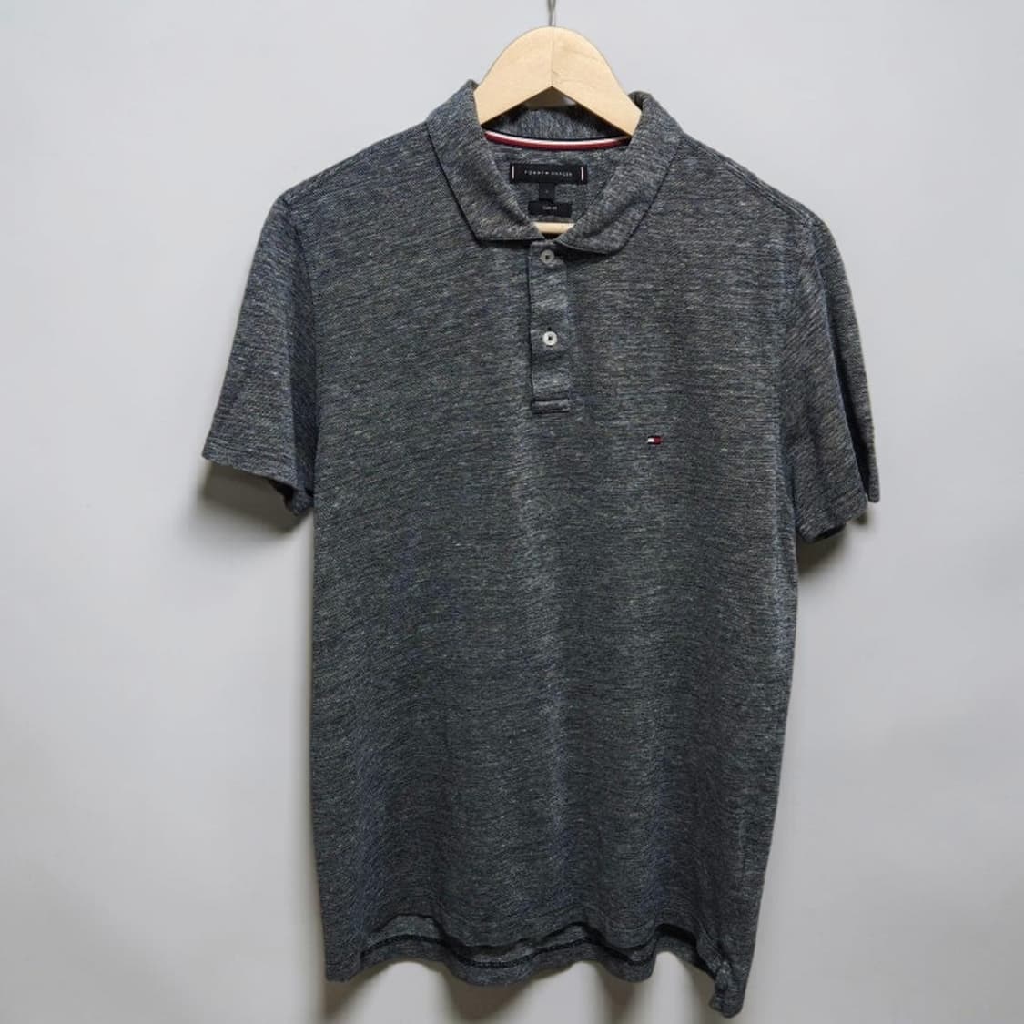 100~105 TOMMY 타미 힐피거 반팔 카라티 린넨 상품이미지1