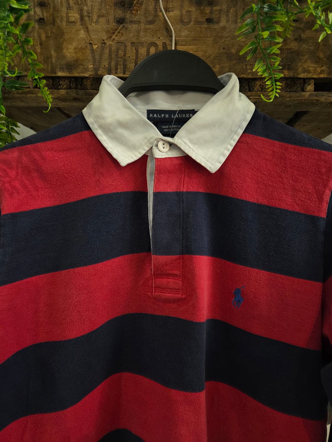 Polo 폴로 레드 스트라이프 럭비티 상품이미지2