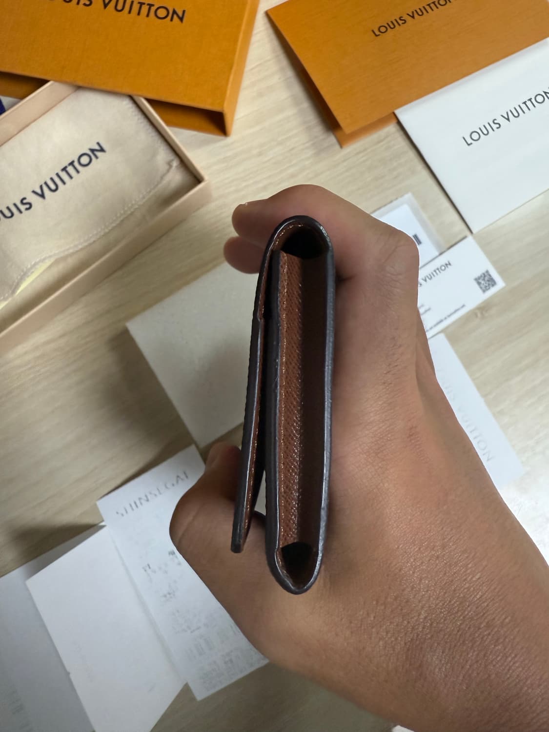 루이비통 모노그램 엔벨로프 비즈니스 카드지갑 M63801 상품이미지4