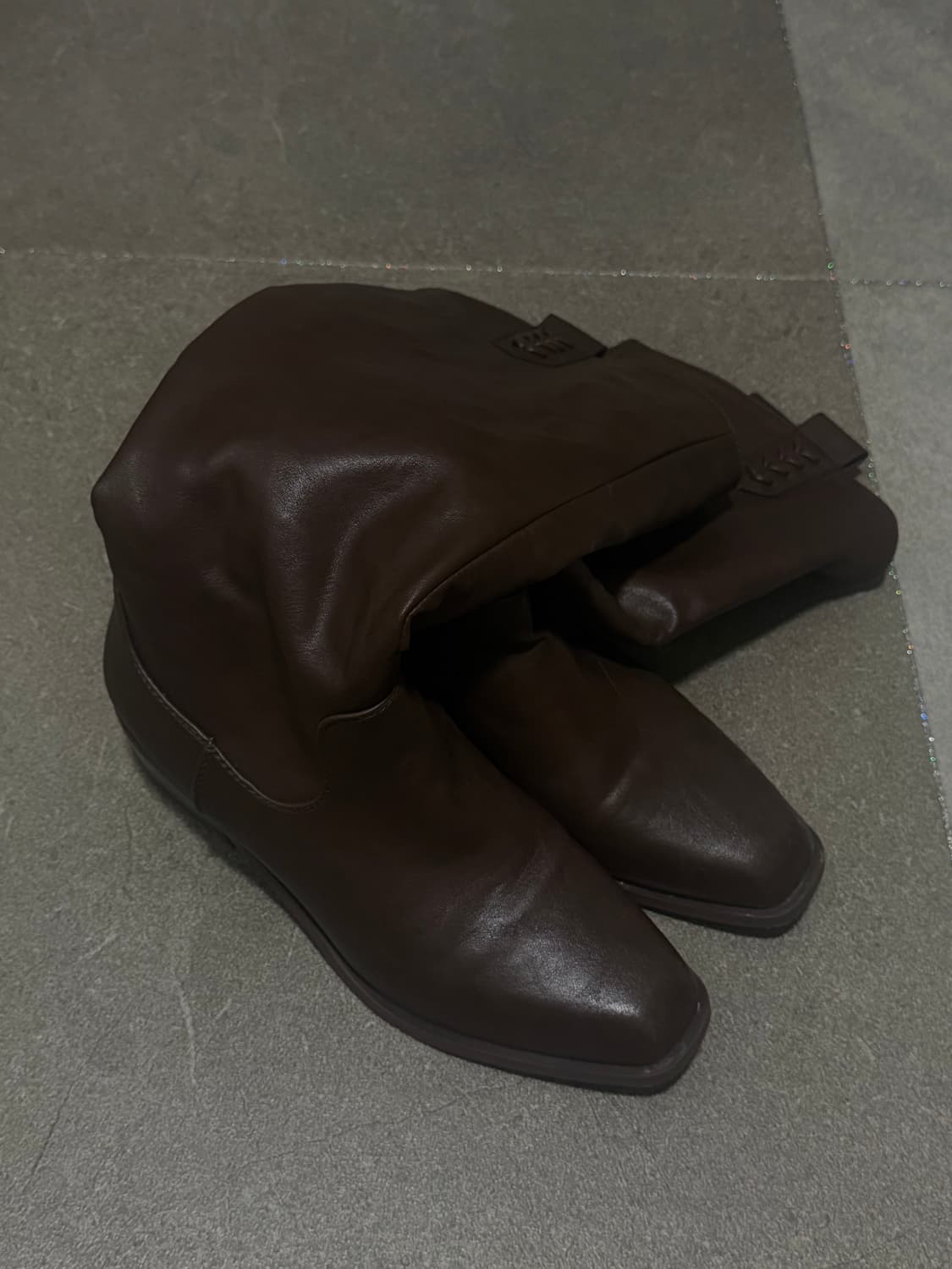 보헤미안 레더 부츠 상품이미지4