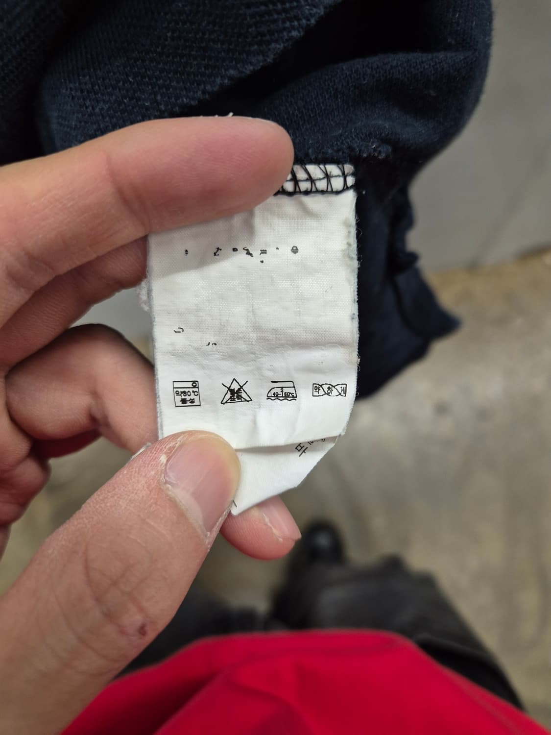 폴로 랄프로렌 빅포니 카라티 블랙 레드 XL 상품이미지7