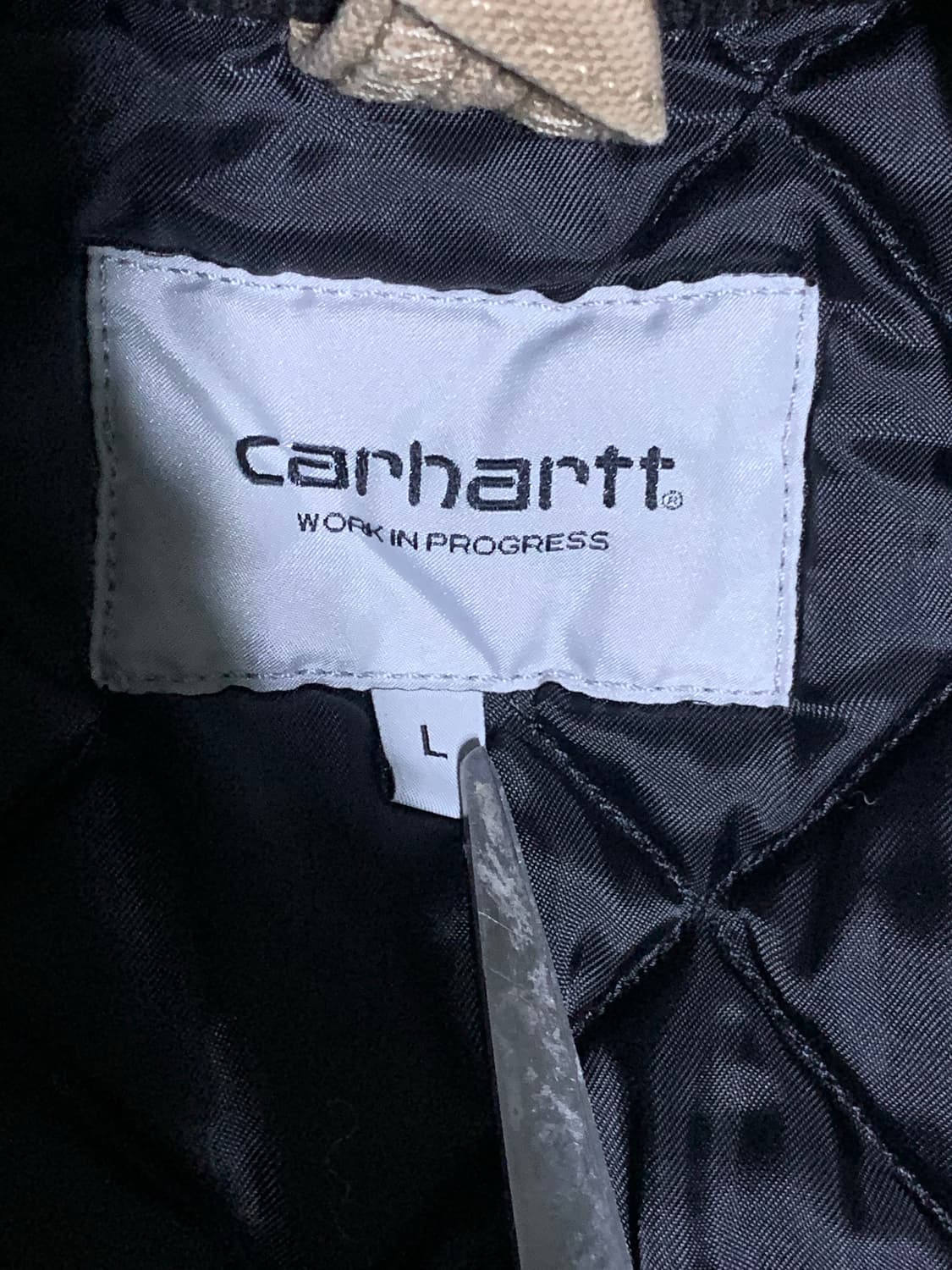 칼하트 wip OG 초어코트 더스티 해밀턴 브라운 윈터 L 상품이미지3