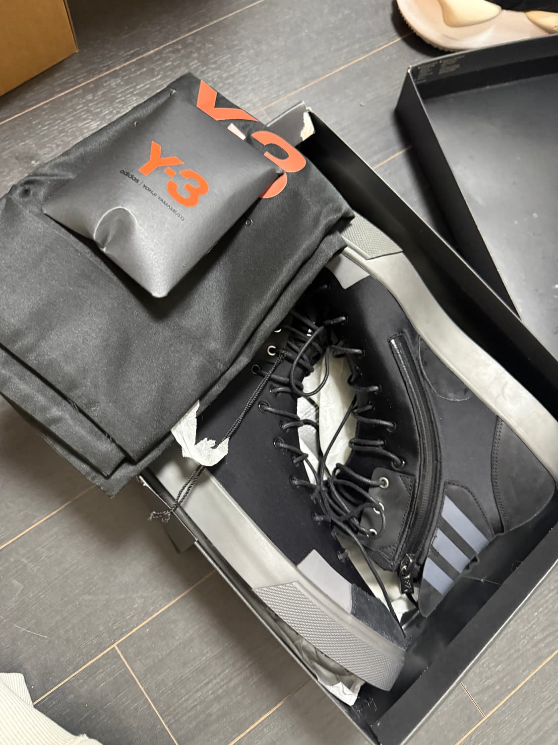 요지 야마모토 Y-3 sen high 새상품 상품이미지5