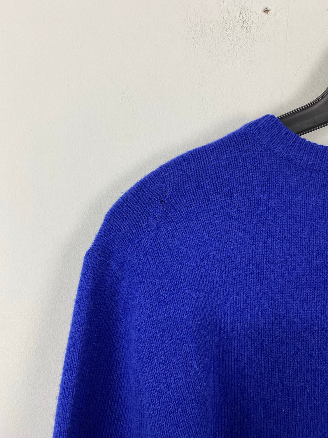 폴로 랄프로렌 램스울 블루 브이넥 니트 M <559> 상품이미지6