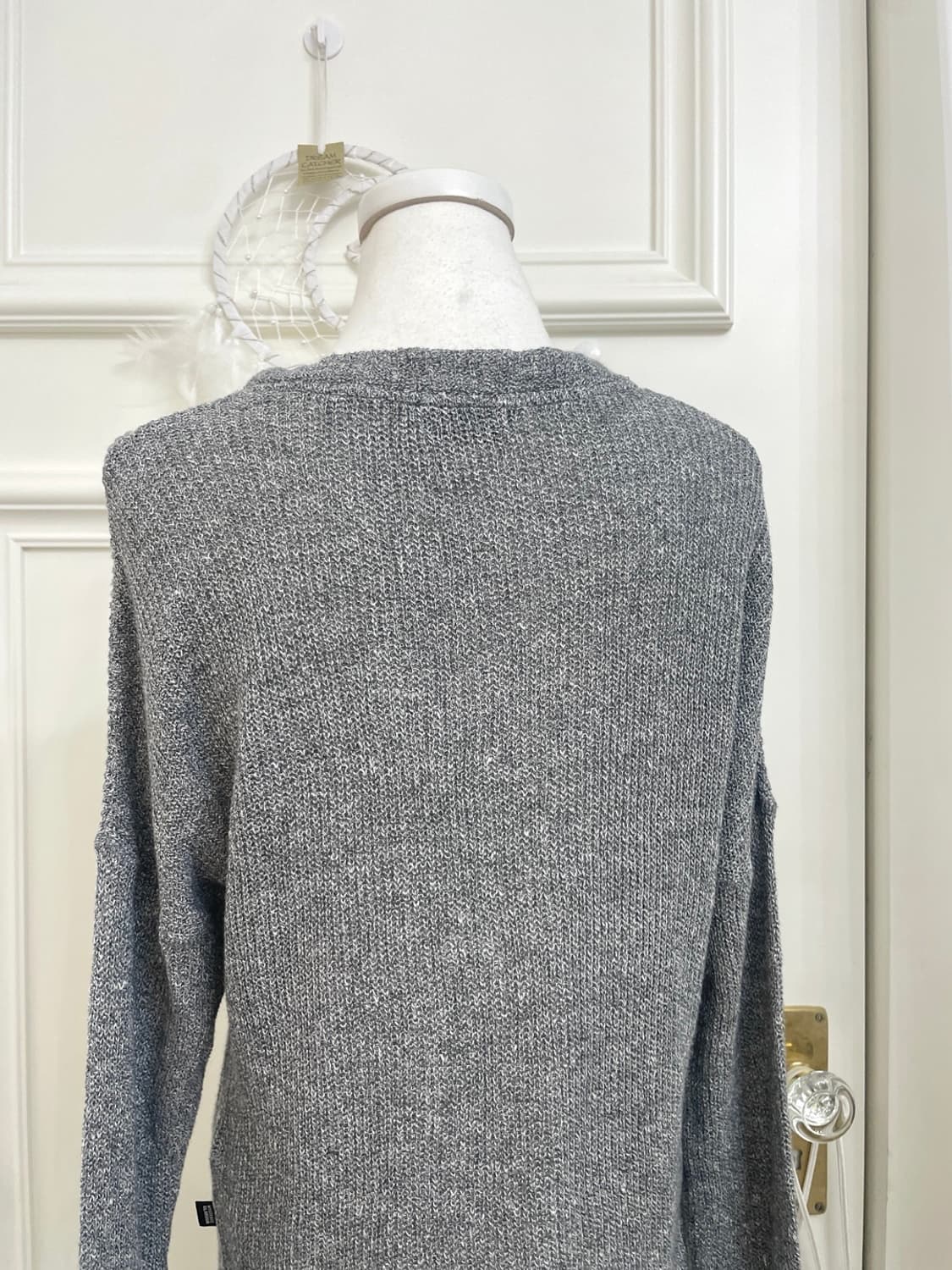 HYSTERIC GLAMOUR gray melange embroidery 상품이미지4