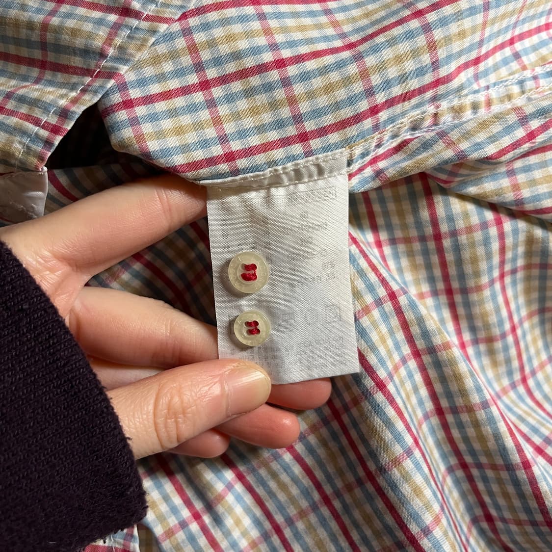 라코스테 체크셔츠 상품이미지6