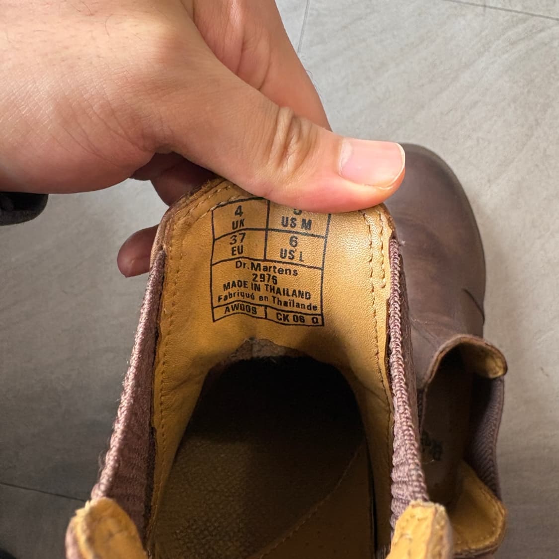 닥터마틴 2976 브라운 첼시 부츠 상품이미지8