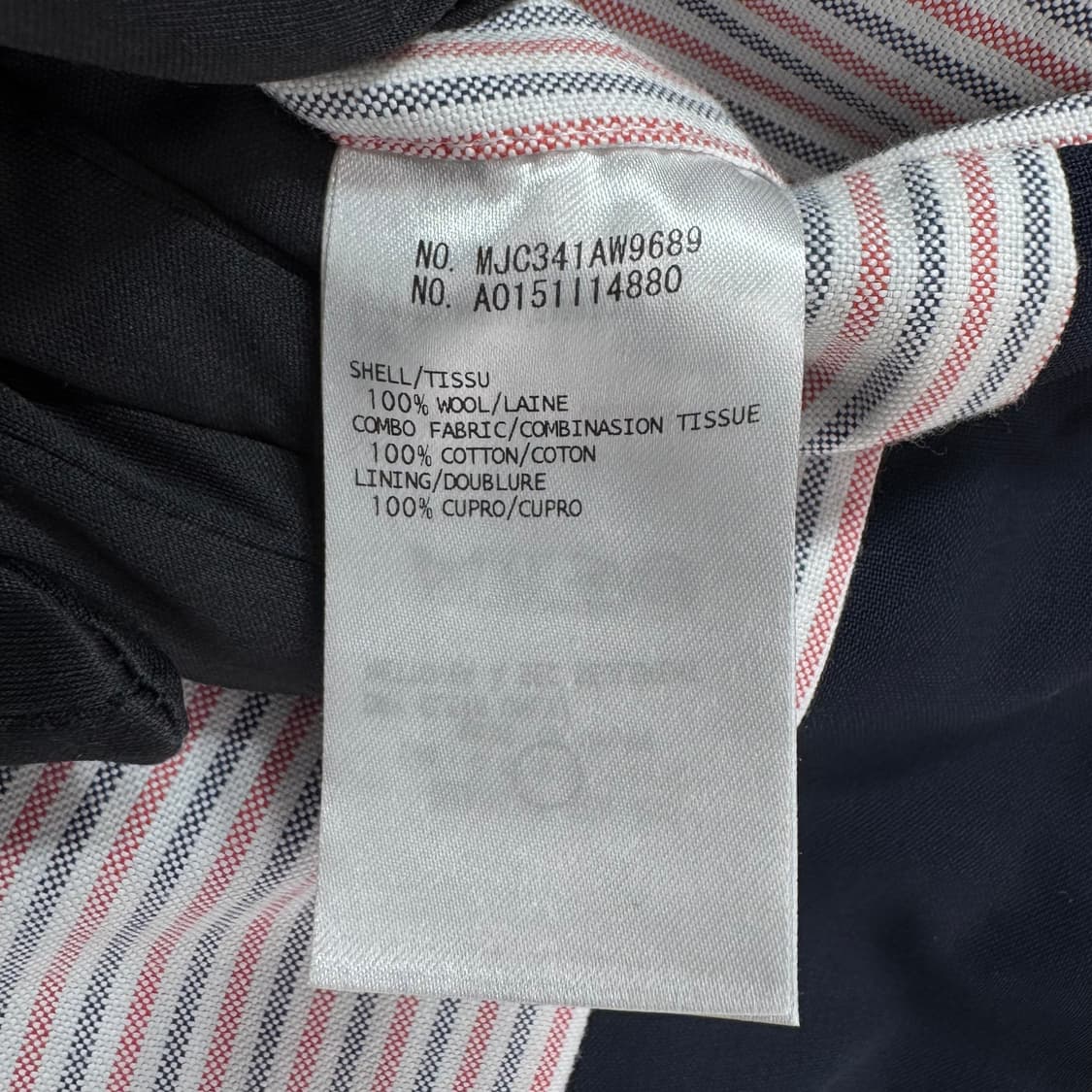 [3사이즈] 톰브라운 암밴드 클래식 울 블레이저 자켓 (MJC341A) 상품이미지10