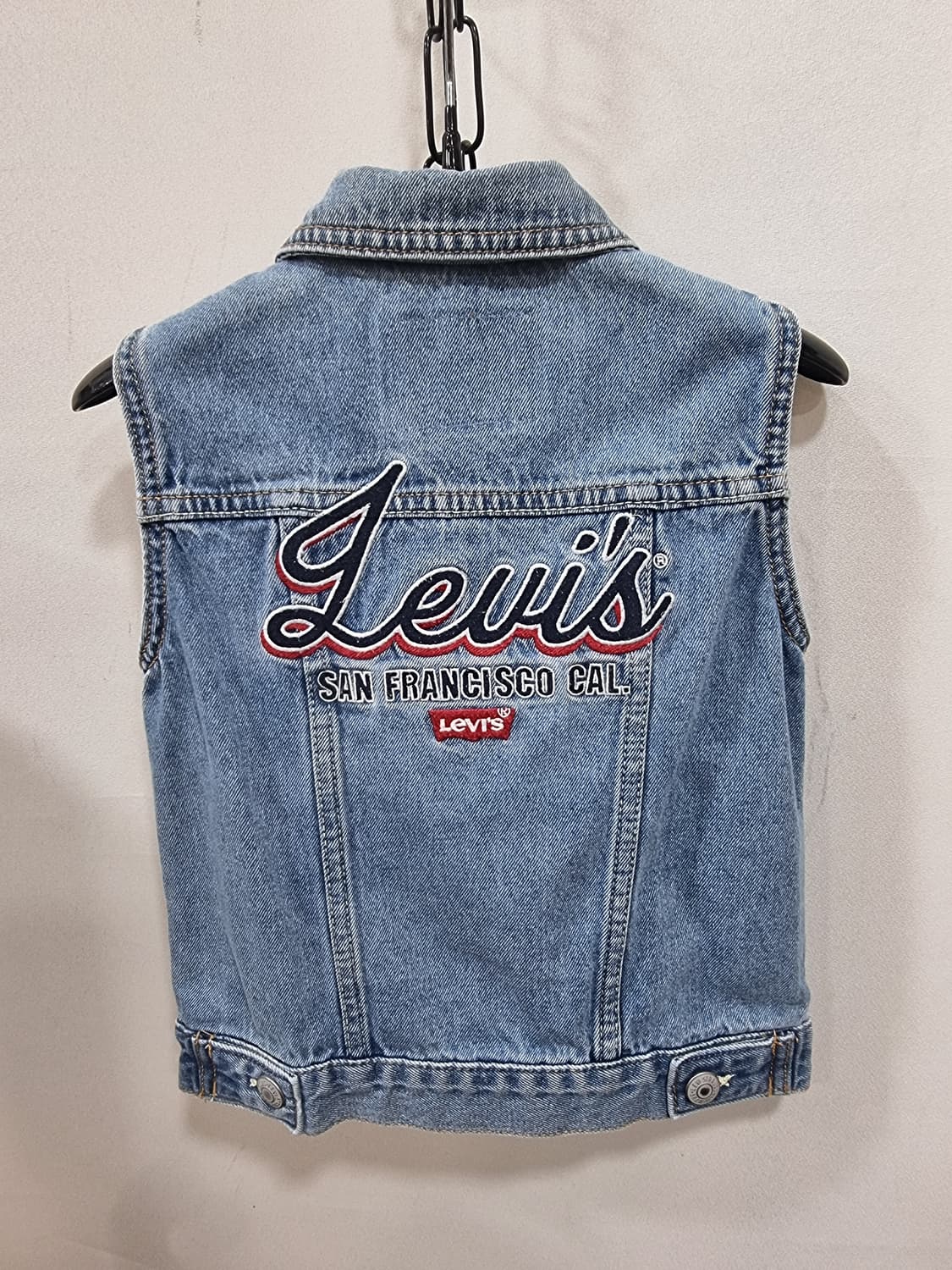 리바이스 키즈 데님 베스트 (D62 상품이미지2