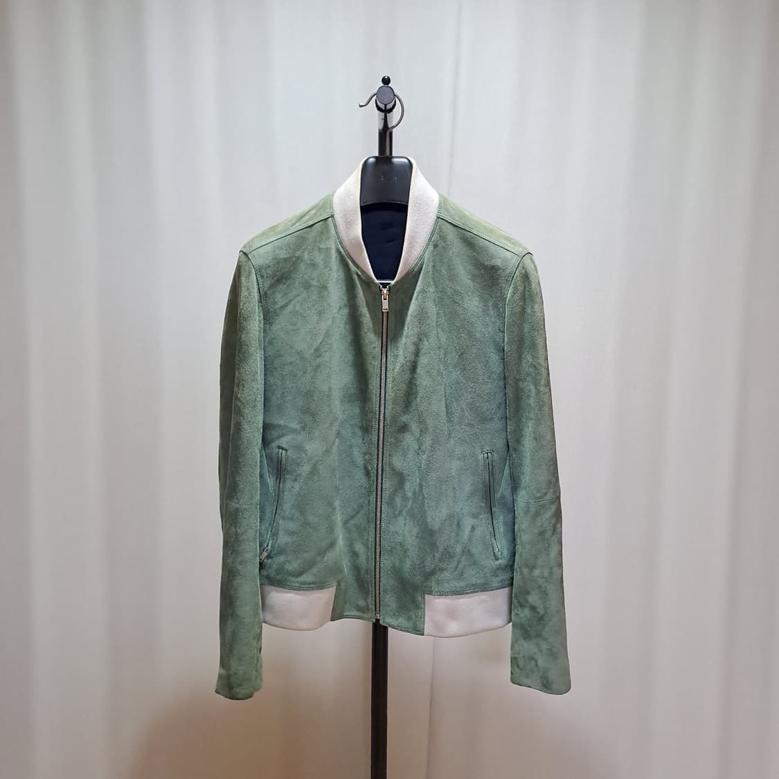 (택포) 솔리드옴므 스웨이드 블루종 50 B477 상품이미지1