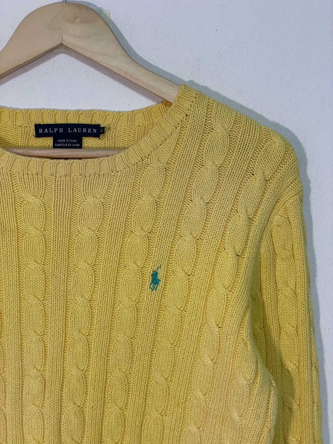 폴로 꽈배기 포니 니트
 상품이미지5