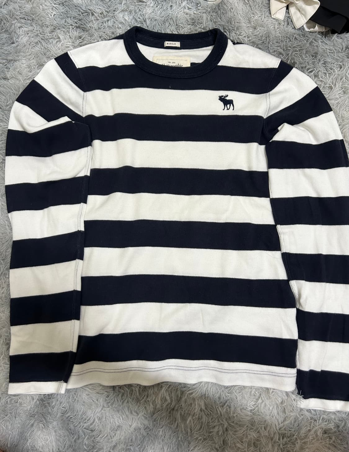 아베크롬비 스트라이프 슬리브리스(2xl) 상품이미지3