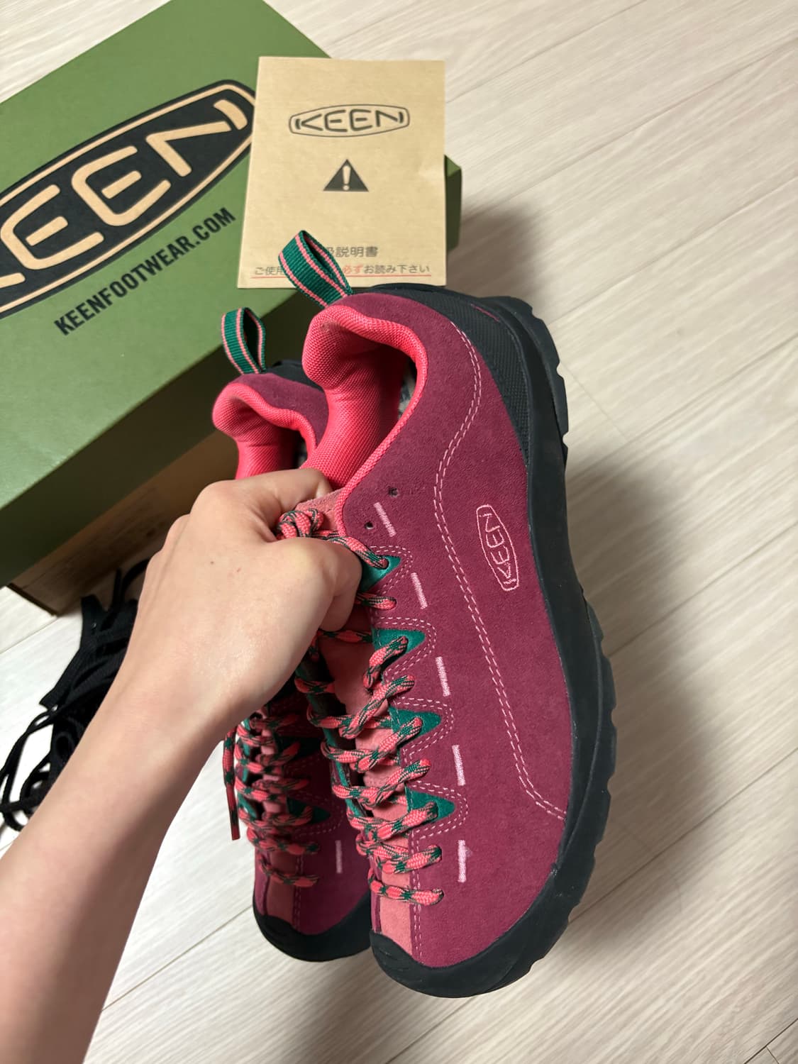 킨 재스퍼 레드 핑크 일본판 235 상품이미지2