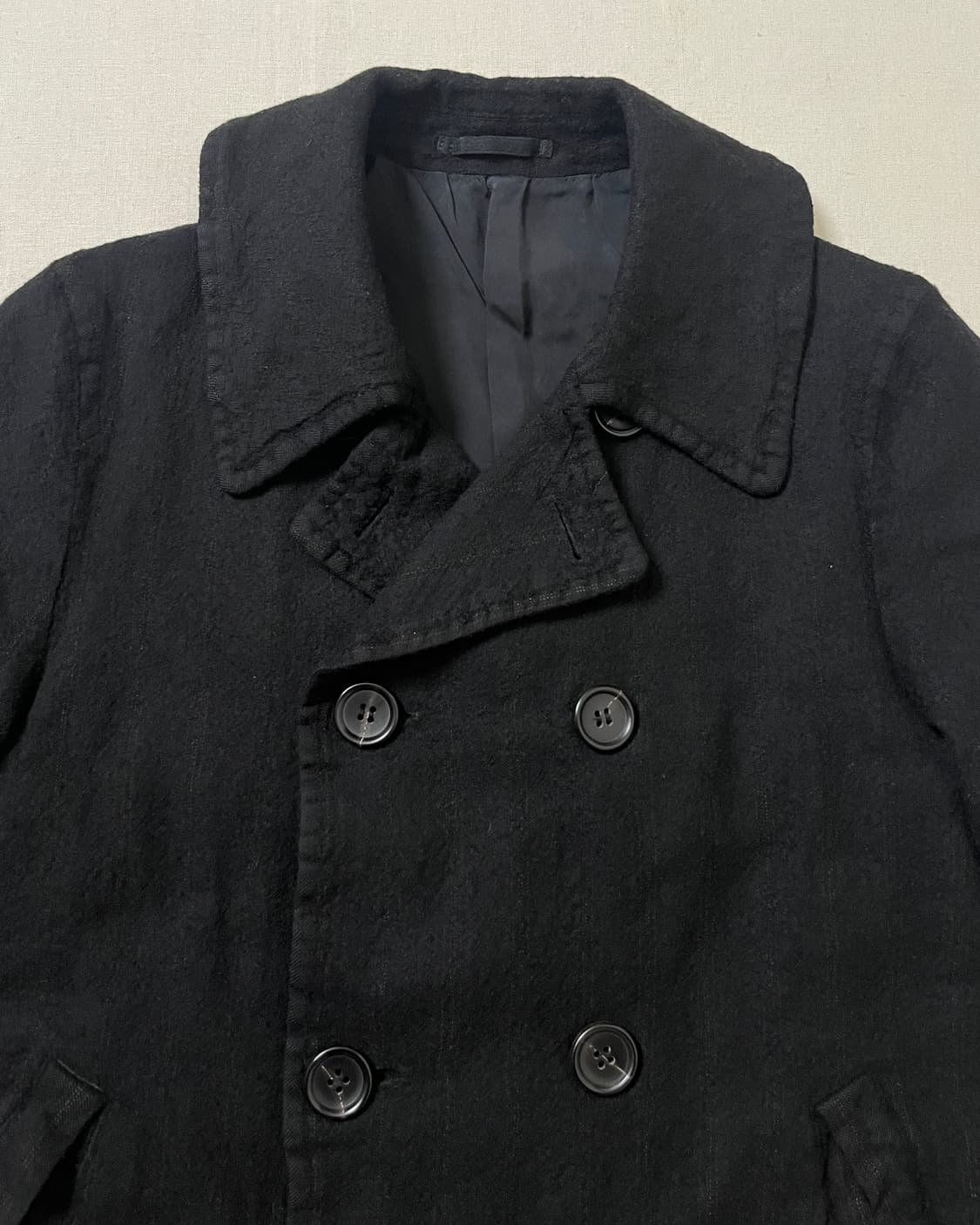 꼼데가르송 옴므 축융 울 피코트 comme des garcons 상품이미지9