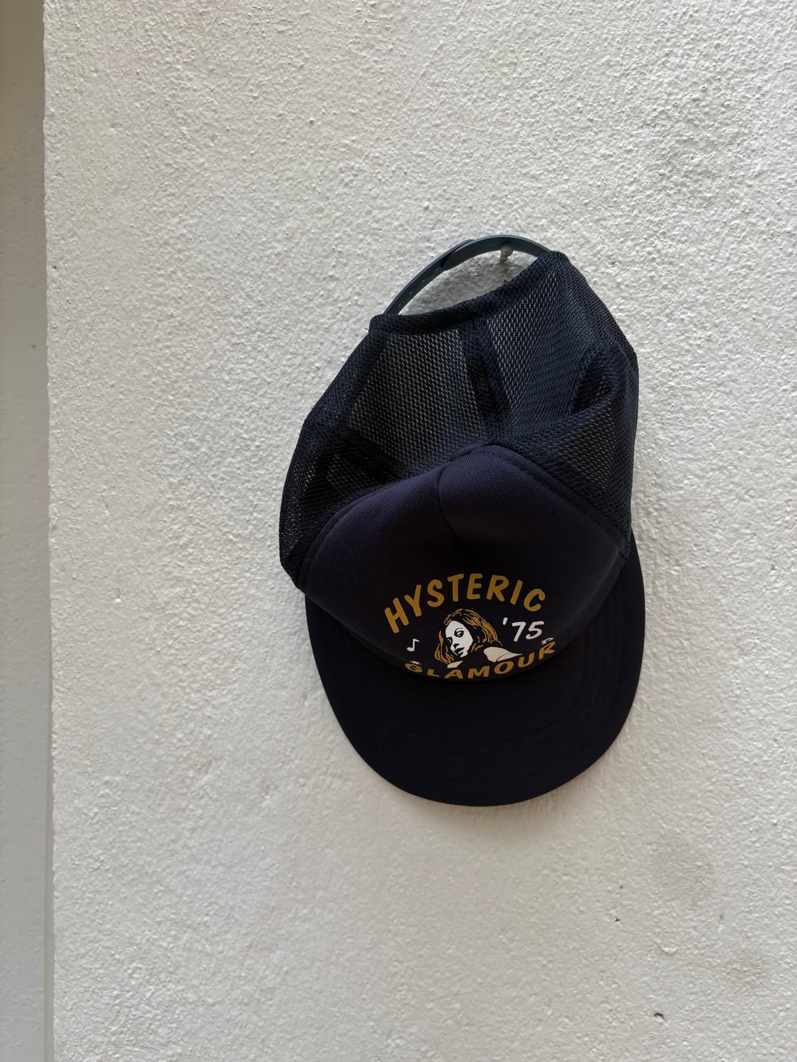 Hysteric Glamour Navy Mesh Trucker Cap 상품이미지1