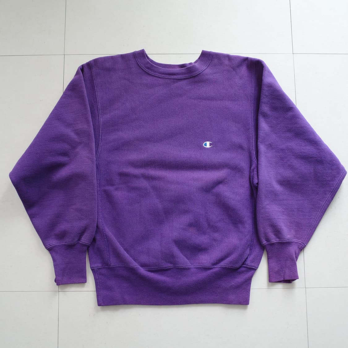 90s 미판 챔피언 리버스위브 맨투맨 퍼플 M 상품이미지1