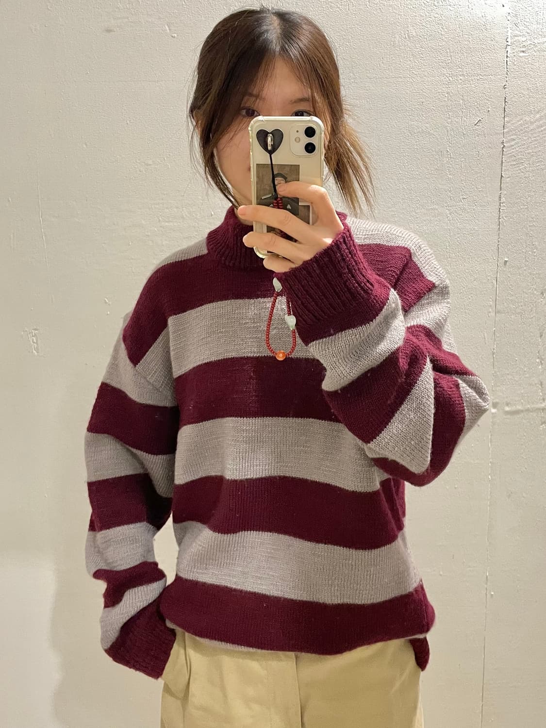 NEEDLES stripe knit 상품이미지1