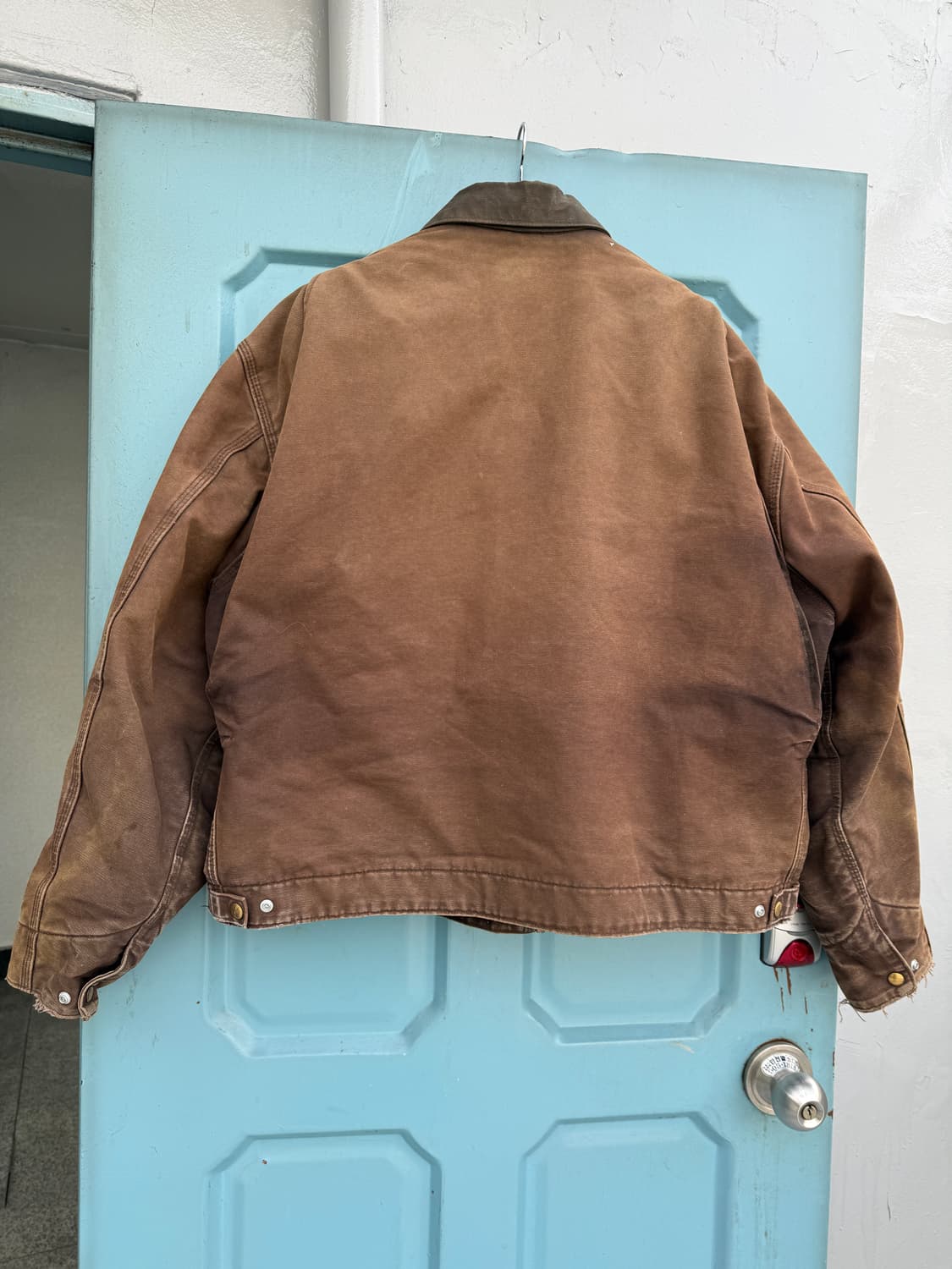 (2XL) 칼하트 디트로이트 자켓 J97 DKB 하드 페이딩 상품이미지5