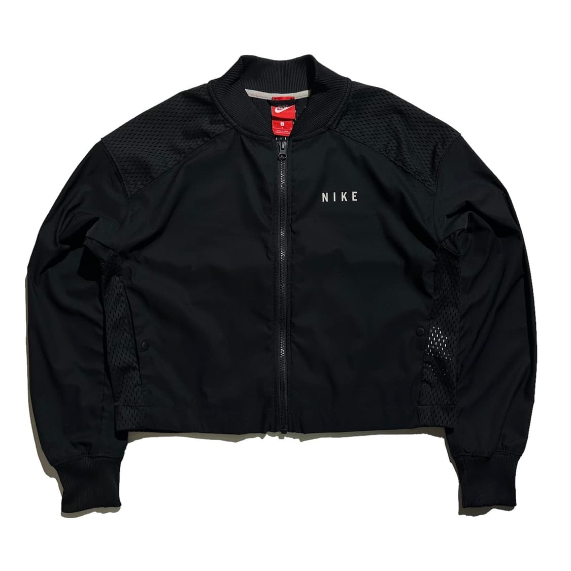 나이키 로고 스펠아웃 크롭 메쉬 자켓 상품이미지1