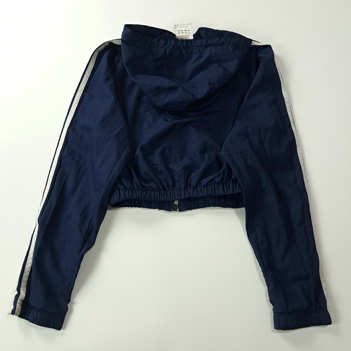 CK351 FREE 아디다스 00s 다크네이비 후디 크롭 집업 자켓 상품이미지5