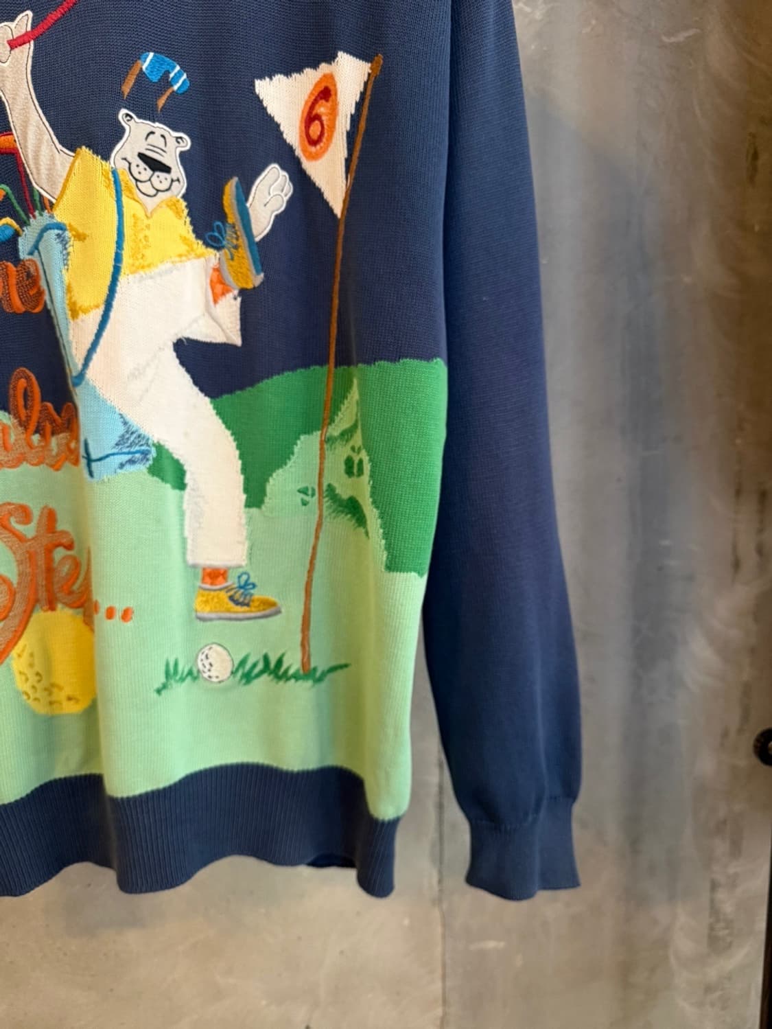 아이스버그 그래픽 니트 105 상품이미지6