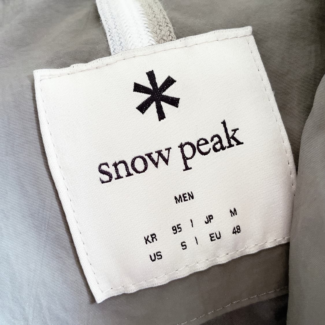 남성) 22FW 스노우피크 캠플 유틸리티 우븐 자켓 상품이미지4