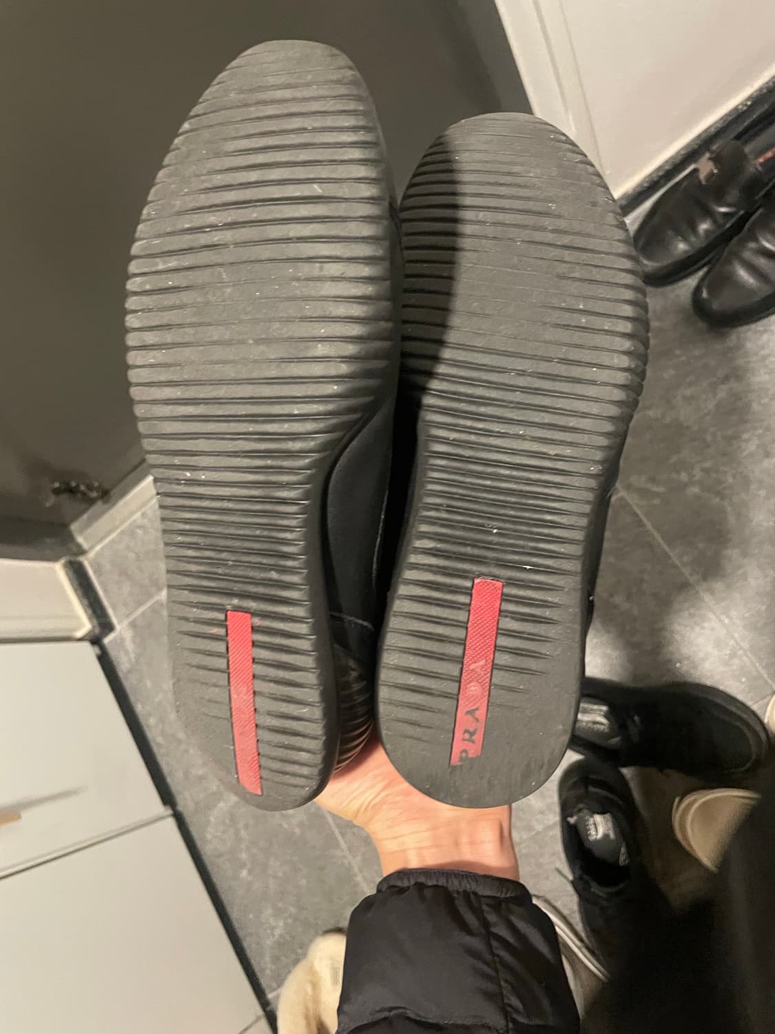 프라다 스포츠 레더 스니커즈 270 상품이미지4