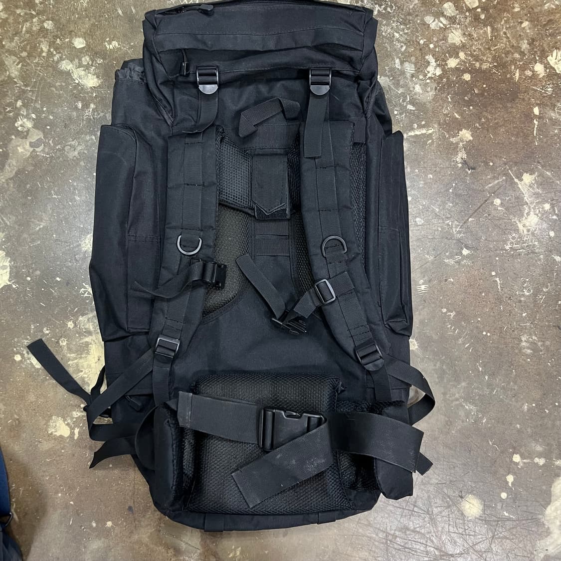 블랙 백팩킹 배낭 백팩 가방 해외여행 배낭 상품이미지4
