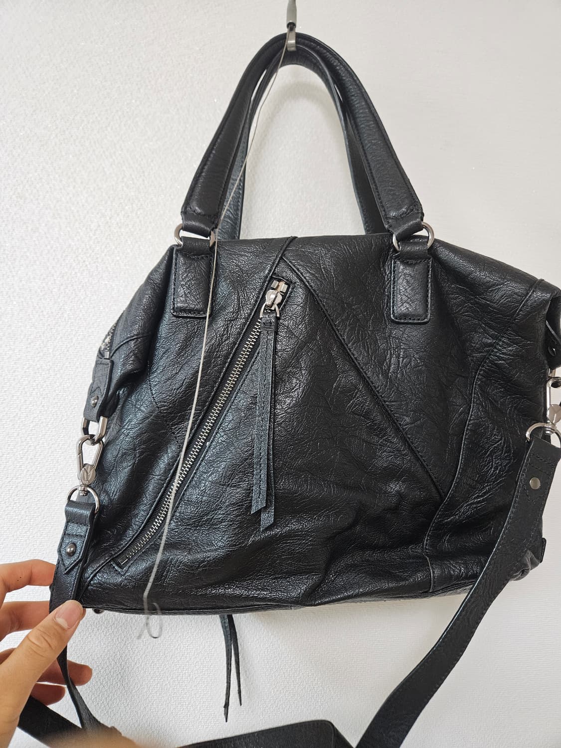 [A급 정품][빈티지] BREAL 빈티지 가죽 토트백 디자인 완전 예쁨 상품이미지3