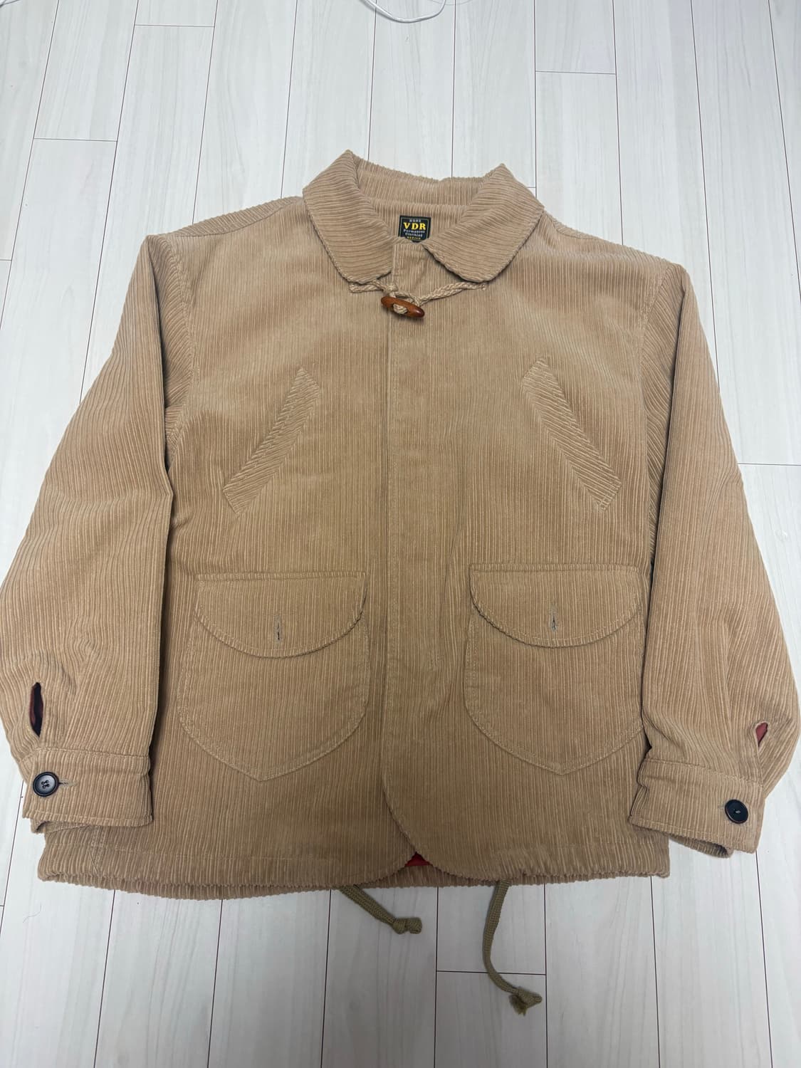 VDR 코듀로이 토글 4포켓 자켓 M(100-103) 상품이미지3