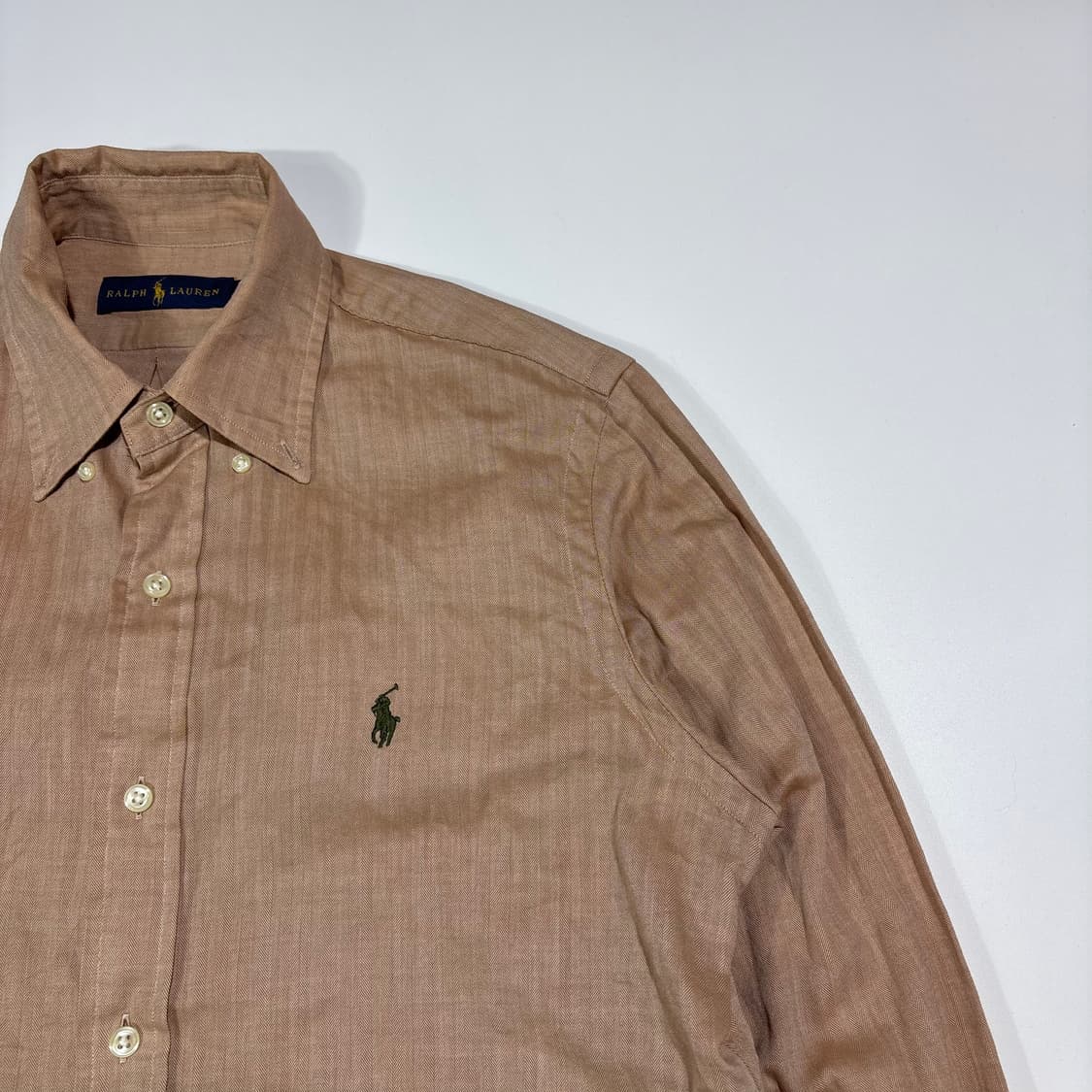 폴로 랄프로렌 베이지 셔츠 상품이미지3