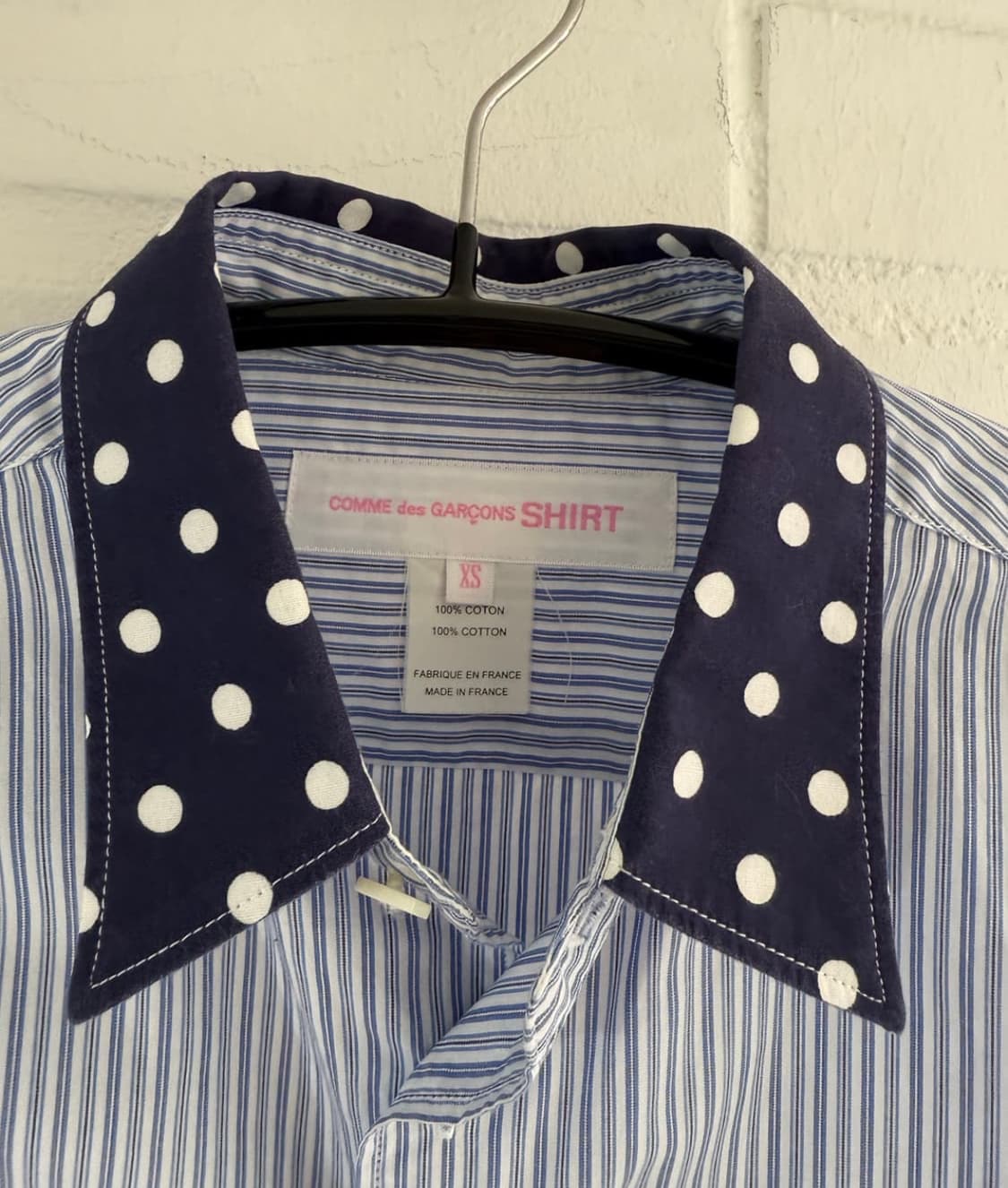 Comme des garcons shirt 꼼데가르송 도트 셔츠 상품이미지2